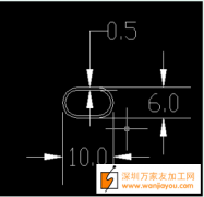 铝合金外壳如图外发