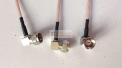 RG316同轴缆线，一端SMA公头，另端F公头，净线长165