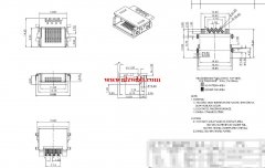 谁家有以下款：  RJ45 DIP TYPE BH6.30 