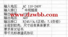 采购POE插头50000个