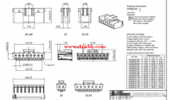寻这款MOLEX2.5 8PIN端子胶壳仿品，一年4.5KK
