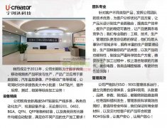 深圳市宇创达科技有限公司专业SMT贴片加