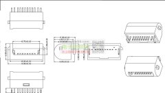 找则插苹果母座，白胶过高温回流焊，尺寸如
