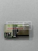 寻找TYPE-C母座带电路板，90度焊线