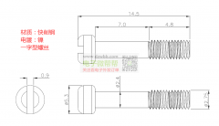 采购这种螺丝，需要数量1000PCS，有