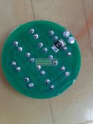 插件锡焊外发加工，圆型LED灯插件加工焊
