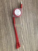 求购一拖三充电线苹果头是单头的数量80K