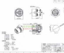 求购如图航空插头连接器，试单数量500套 ！