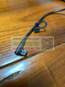 PVC黑色圆线2芯(红黑24#)，急需15000条！