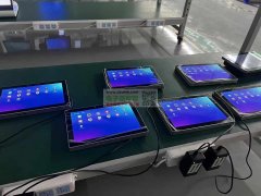 10.1寸窗口显示屏，支持人脸识别签到，