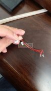 1.25端子线，线长12cm OD1.0 供应商联系我，有单
