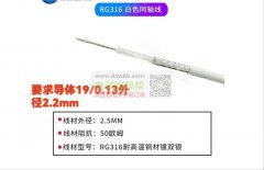 求购如图2款线材，试单各200米！