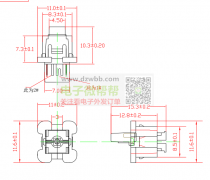 首单30000个， 如图带灯开关固定架 TP-05D