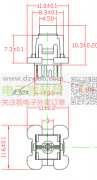 TP-05D带灯固定支架要白灯，无卤，首单40000个！