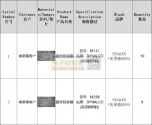 采购DYNALCO品牌磁性拾取器，首单分别10个和6个！
