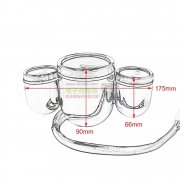 沙滩车三仪表，预计年用量1000以上 ！