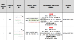 2款轮胎密封歧管盖塑料零件，数量各：MOQ/1000/500