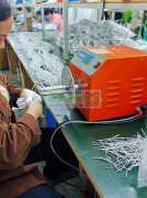 广东梅州工厂承接大单量数据线充电线定单，