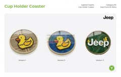 杯垫厂家请联系，定制客户图案 ！