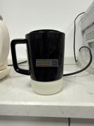 陶瓷杯带塑料盖，数量按照500-1000-3000报价！