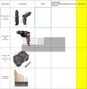 电动工具工厂速联系，7款每款各50000个！